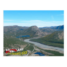 Greenland is a heavenly place post cards