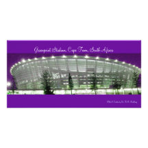 Greenpoint Stadium Lights Photo Card Template