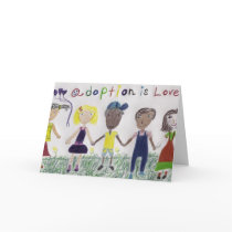 Greeting Card - Adoption Is Love