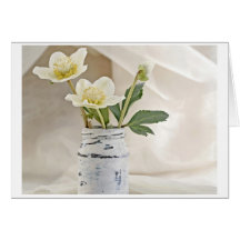 Greeting card Christmas Rose Karte