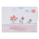 GREETING CARD: "Flowers" by Duong Chi Phi