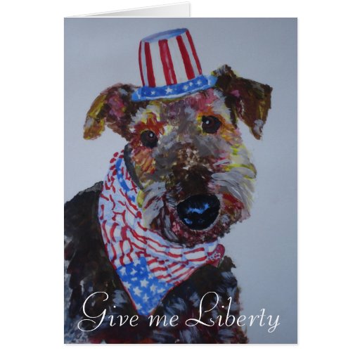 Greeting Card:  "Freedom is Precious"