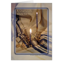 Greeting Card - Happy Chanukah
