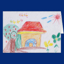 GREETING CARD: "Home" by Ya Hieu (2nd grade) cards
