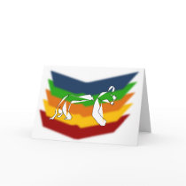 greeting card martial arts capoeira axe bahia