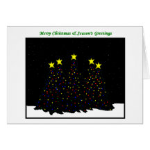 Greeting Card: Merry Christmas & Seasons Greetings