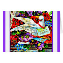 Greeting Card-Special Occasions-Vintage Birthday 5