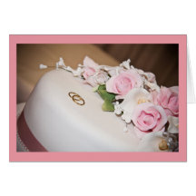 Greeting Card-Wedding Cake