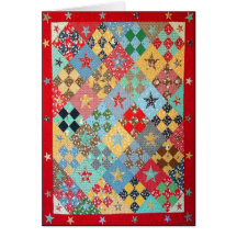 Greeting Card with Photo of Handmade Quilt
