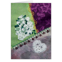 Greeting Card with Photo of Handmade Quilt