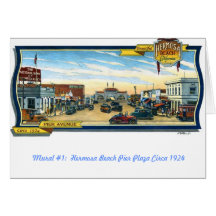 Greeting Cards~Mural #1:  Hermosa Beach Pier Plaza