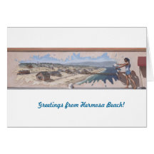 Greeting Cards~  Mural #2: Hermosa "Splash"