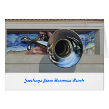 Greeting Cards~ Mural #3   West Coast Jazz