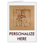Greeting Cards - Purple Pony Carousel