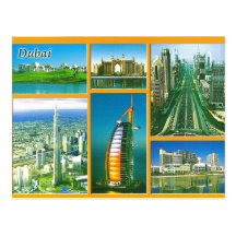 Greeting from Dubai Postcard