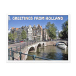 GREETING FROM HOLLAND POSTCARD