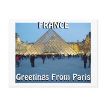 GREETING FROM PARIS (Mojisola A Gbadamosi) Postcards