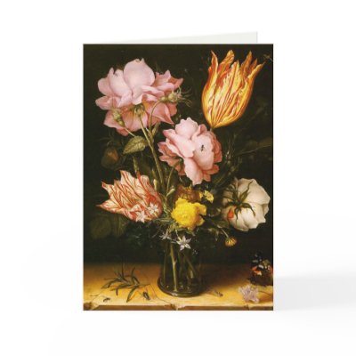 Greetingcard With Christoffel vd Berghe Painting by vintagearts