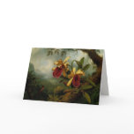Greetingcard With Martin Johnson Heade Painting
