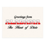 Greetings from Alabama Postcard
