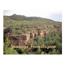 Greetings From Arizona Post Card