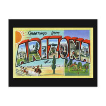 Greetings from Arizona Postcards