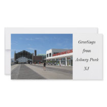 Greetings from Asbury Park, NJ Custom Photo Card