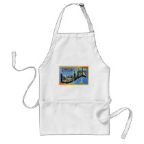 Greetings from Boston Massachusetts Apron
