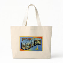 Greetings from Boston Massachusetts Tote Bag