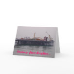 Greetings from Brighton Greetings Card