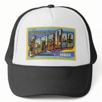 Greetings from Cape Cod Massachusetts Trucker Hat