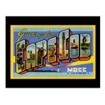 Greetings from Cape Cod Massachusetts Post Card
