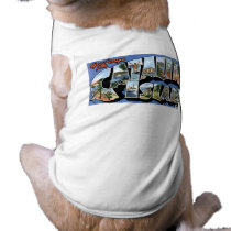 Greetings from Catalina Island, California! Doggie Shirt