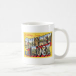 Greetings From Chimney Rock North Carolina Coffee Mugs