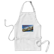 Greetings from Cleveland, Ohio! Apron
