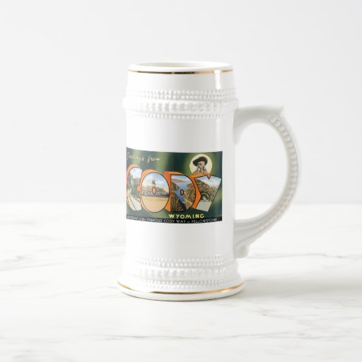 Greetings from Cody, Wyoming Mug