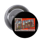Greetings from Columbia Pinback Button