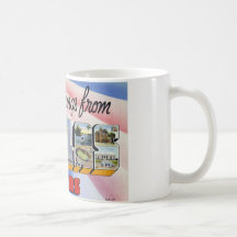 Greetings from Dallas Texas Coffee Mug