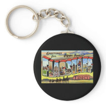 Greetings from Flagstaff Arizona Key Chain