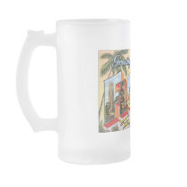 Greetings from Florida - Vintage Travel Coffee Mugs