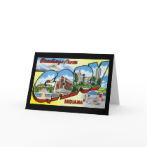 Greetings from Gary Indiana Cards