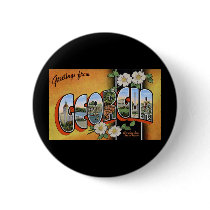 Greetings from Georgia Buttons