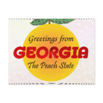 Greetings from Georgia Postcards