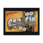 Greetings from Georgia Post Card
