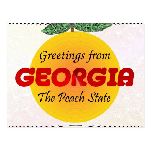 Greetings from Georgia Postcards