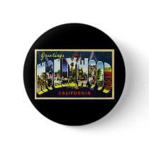 Greetings from Hollywood California Pins