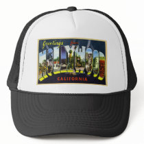 Greetings from Hollywood California Mesh Hats