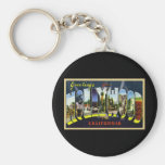Greetings from Hollywood California Key Chains