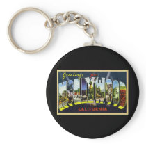 Greetings from Hollywood California Key Chains