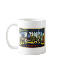 Greetings from Hollywood California Coffee Mug